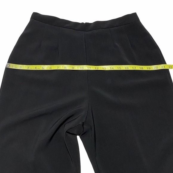 SOLID Black Straight Leg Chino Dress Pant Trousers - Picture 6 of 12